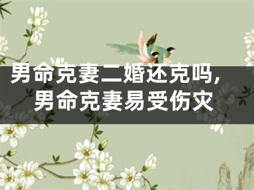 男命克妻二婚还克吗,男命克妻易受伤灾