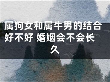 属狗女和属牛男的结合好不好 婚姻会不会长久