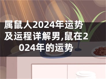 属鼠人2024年运势及运程详解男,鼠在2024年的运势