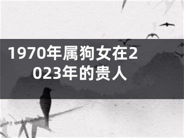 1970年属狗女在2023年的贵人
