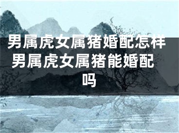 男属虎女属猪婚配怎样 男属虎女属猪能婚配吗