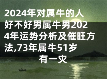 2024年对属牛的人好不好男属牛男2024年运势分析及催旺方法,73年属牛51岁有一灾