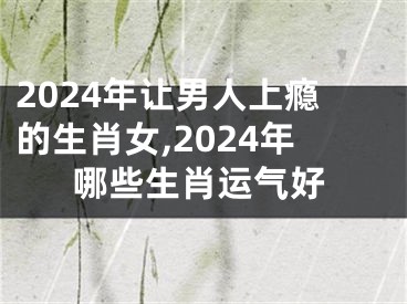 2024年让男人上瘾的生肖女,2024年哪些生肖运气好