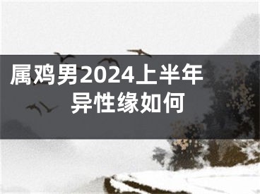 属鸡男2024上半年异性缘如何