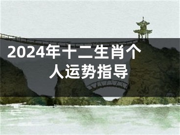2024年十二生肖个人运势指导