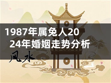1987年属兔人2024年婚姻走势分析