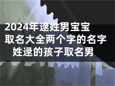 2024年逯姓男宝宝取名大全两个字的名字 姓逯的孩子取名男