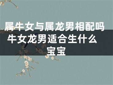 属牛女与属龙男相配吗 牛女龙男适合生什么宝宝