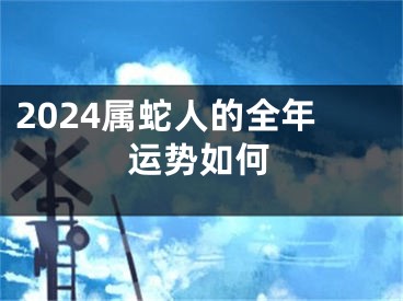 2024属蛇人的全年运势如何