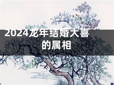 2024龙年结婚大喜的属相