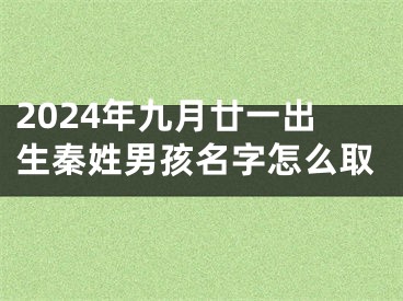 2024年九月廿一出生秦姓男孩名字怎么取