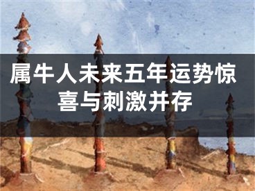 属牛人未来五年运势惊喜与刺激并存