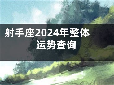 射手座2024年整体运势查询