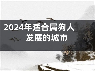 2024年适合属狗人发展的城市