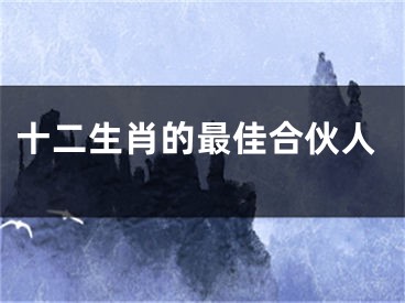 十二生肖的最佳合伙人