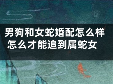 男狗和女蛇婚配怎么样 怎么才能追到属蛇女
