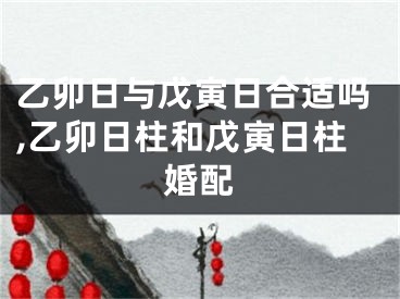 乙卯日与戊寅日合适吗,乙卯日柱和戊寅日柱婚配