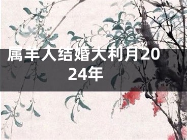 属羊人结婚大利月2024年