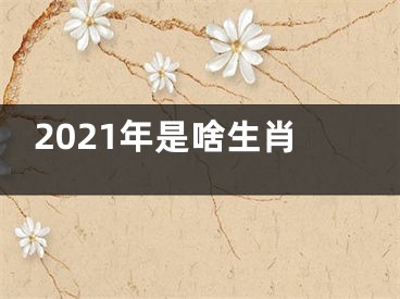2021年是啥生肖