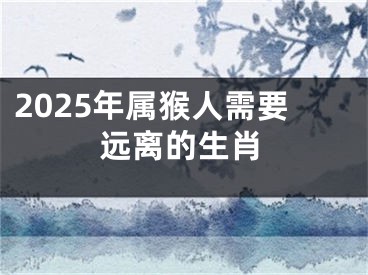 2025年属猴人需要远离的生肖