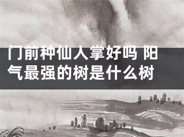 门前种仙人掌好吗 阳气最强的树是什么树 