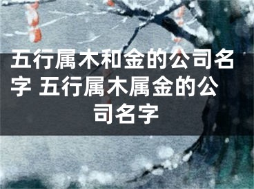五行属木和金的公司名字 五行属木属金的公司名字