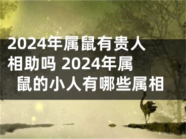 2024年属鼠有贵人相助吗 2024年属鼠的小人有哪些属相