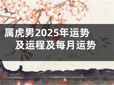 属虎男2025年运势及运程及每月运势