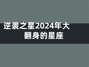 逆袭之星2024年大翻身的星座