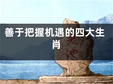 善于把握机遇的四大生肖