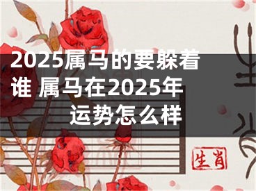2025属马的要躲着谁 属马在2025年运势怎么样