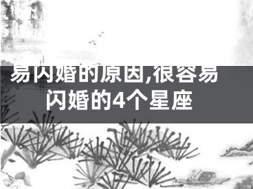 易闪婚的原因,很容易闪婚的4个星座