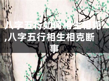 八字五行如何相生相克,八字五行相生相克断事