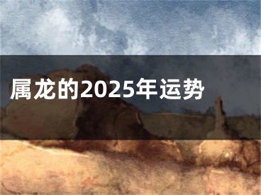 属龙的2025年运势