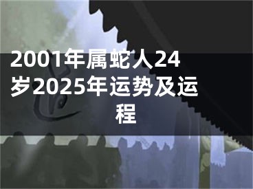 2001年属蛇人24岁2025年运势及运程