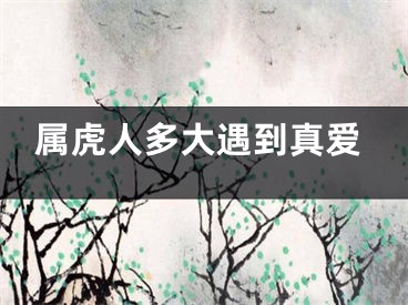 属虎人多大遇到真爱
