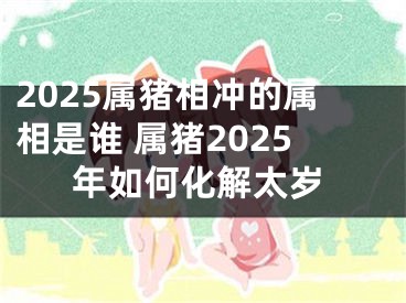 2025属猪相冲的属相是谁 属猪2025年如何化解太岁