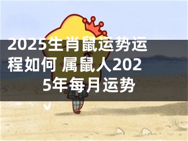 2025生肖鼠运势运程如何 属鼠人2025年每月运势