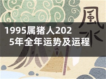 1995属猪人2025年全年运势及运程