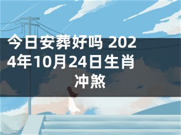 今日安葬好吗 2024年10月24日生肖冲煞