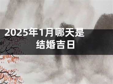 2025年1月哪天是结婚吉日