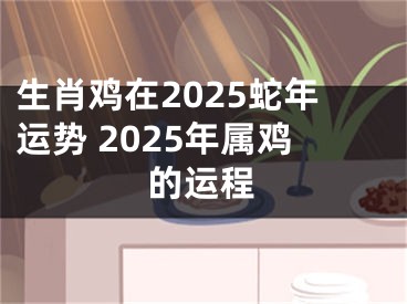 生肖鸡在2025蛇年运势 2025年属鸡的运程