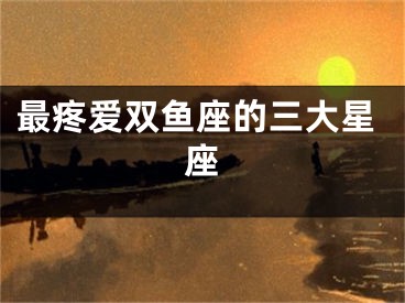 最疼爱双鱼座的三大星座