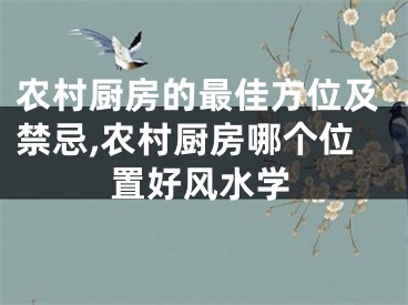 农村厨房的最佳方位及禁忌,农村厨房哪个位置好风水学