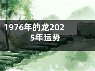 1976年的龙2025年运势