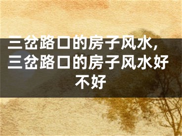三岔路口的房子风水,三岔路口的房子风水好不好