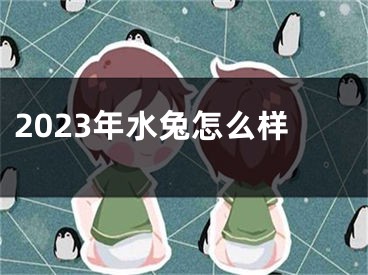 2023年水兔怎么样
