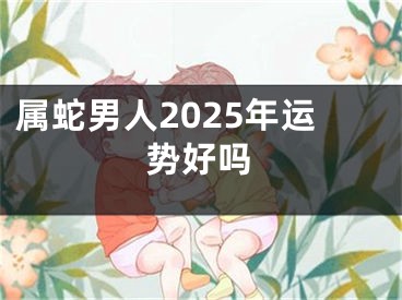属蛇男人2025年运势好吗