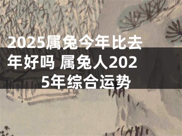 2025属兔今年比去年好吗 属兔人2025年综合运势