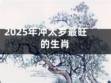 2025年冲太岁最旺的生肖
